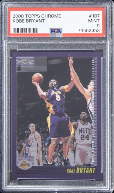 2000-01 Topps Chrome Kobe Bryant #107 card image