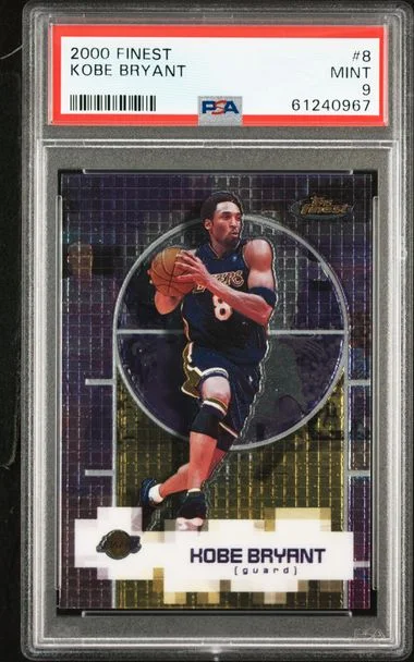 2000-01 Topps Finest Kobe Bryant #8 card image