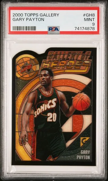 2000-01 Topps Gary Payton Gallery Of Heroes #GH8 card image