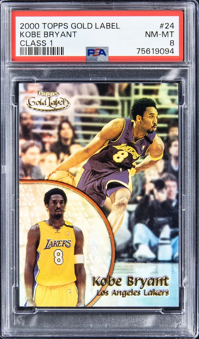 2000-01 Topps Gold Label Class 1 Kobe Bryant #24 card image