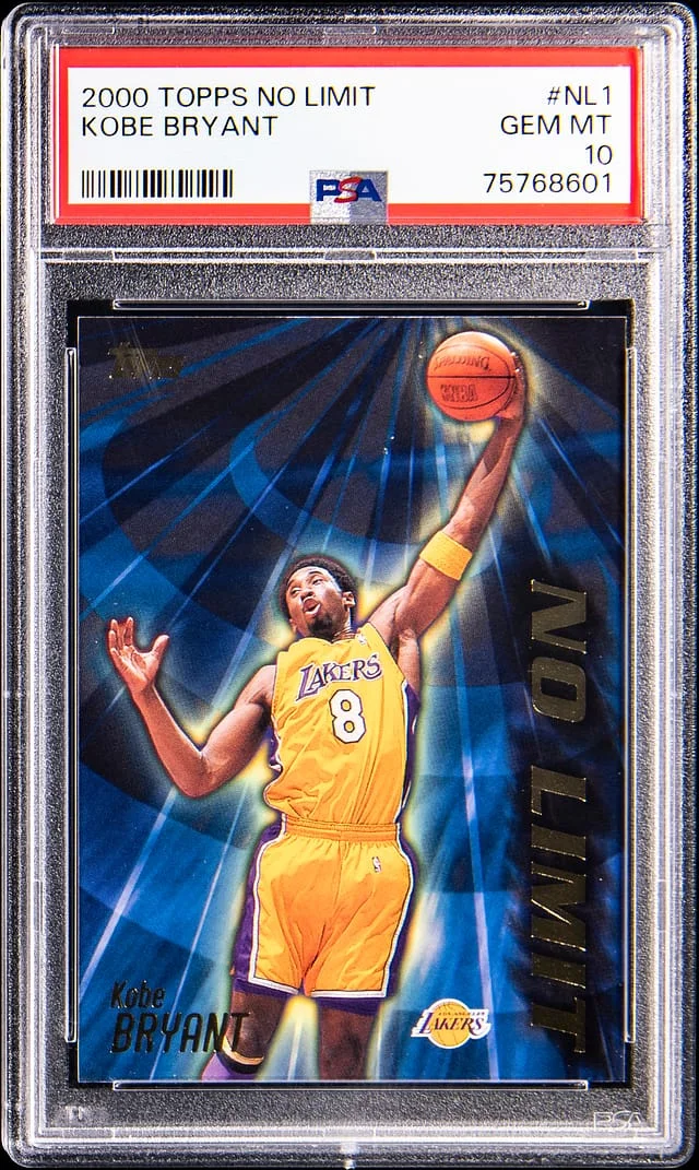 2000-01 Topps Kobe Bryant No Limit #NL1 card image