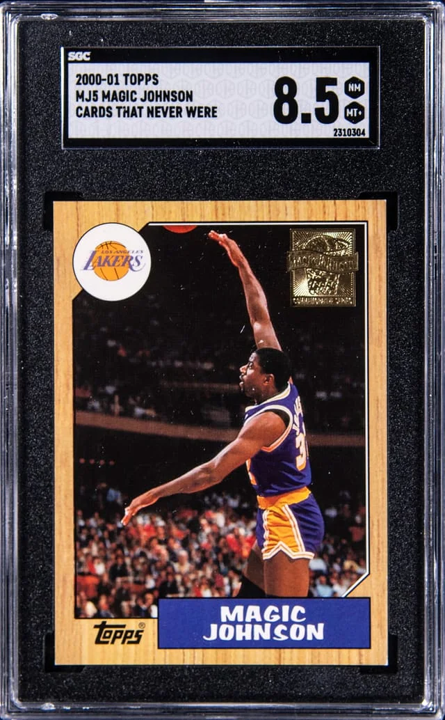 2000-01 Topps Magic Johnson Cards That Never Were #MJ5 card image