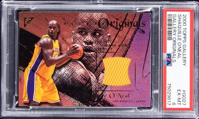 2000-01 Topps Shaquille O'Neal Gallery Originals #GO27 card image