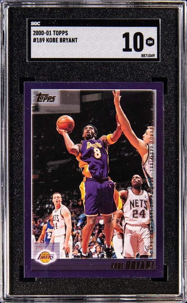 2000-01 Tops Kobe Bryant #189 card image