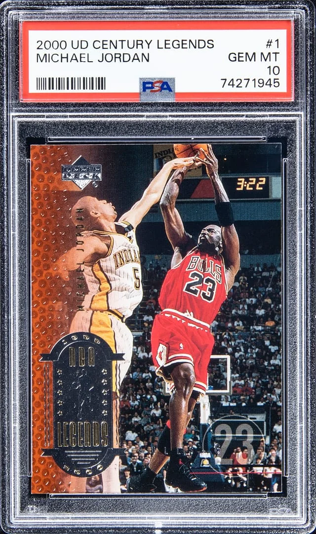 2000-01 UD Century Legends Michael Jordan #1 card image