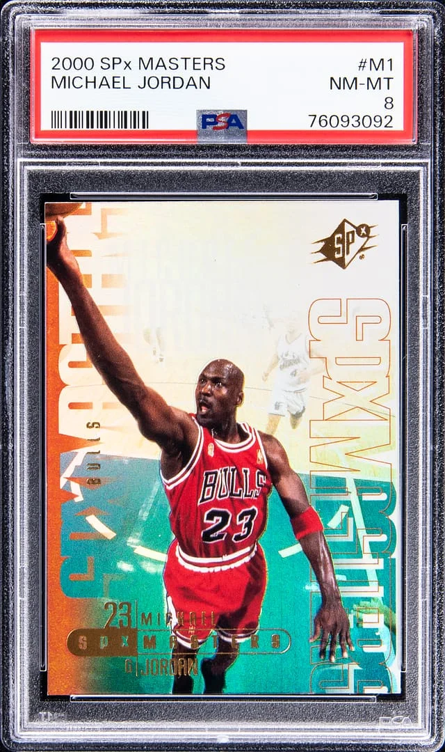 2000-01 UD SPx Masters Michael Jordan #M1 card image