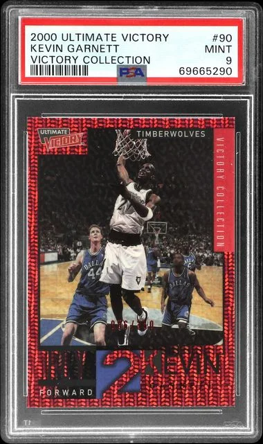 2000-01 Ultimate Victory Collection Kevin Garnett #90 card image
