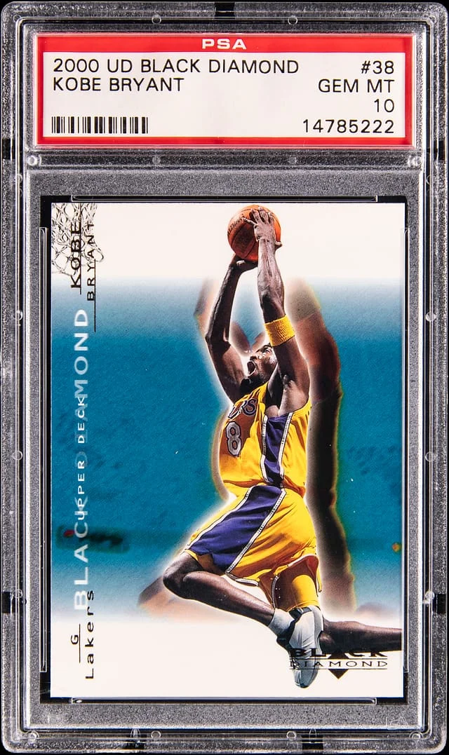 2000-01 Upper Deck Black Diamond Kobe Bryant #38 card image