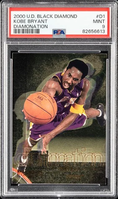 2000-01 Upper Deck Black Diamond Kobe Bryant Diamonation #D1 card image
