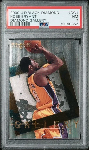 2000-01 Upper Deck Black Diamond Kobe Bryant Gallery #DG-1 card image