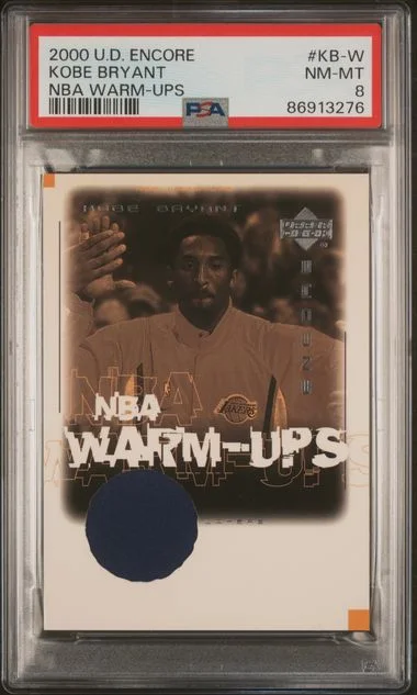 2000-01 Upper Deck Encore Kobe Bryant NBA Warm-Ups #KB-W card image