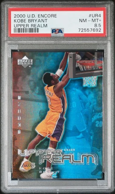 2000-01 Upper Deck Encore Kobe Bryant Upper Realm #UR4 card image