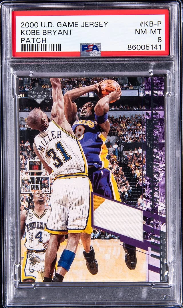 2000-01 Upper Deck Game Jersey Kobe Bryant Patch #KB-P card image