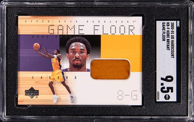 2000-01 Upper Deck Hardcourt Kobe Bryant Game Floor #KB-F card image