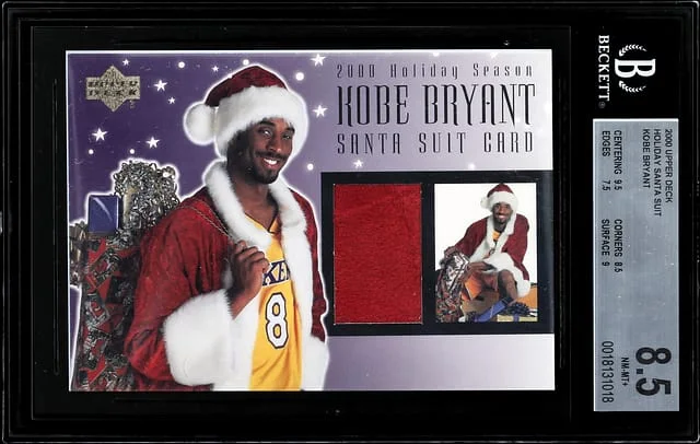 2000-01 Upper Deck Holiday-Worn Santa Suit Kobe Bryant #no-number card image