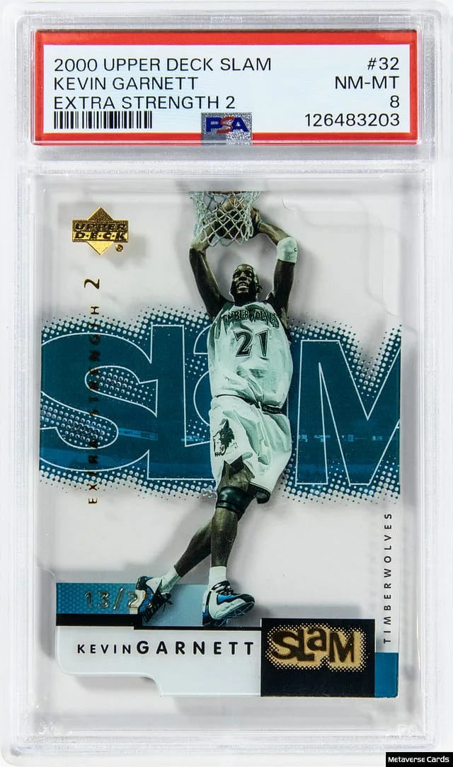 2000-01 Upper Deck Kevin Garnett Slam Extra Strength 2 #32 card image