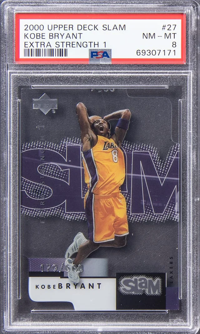 2000-01 Upper Deck Kobe Bryant Slam Extra Strength 1 #27 card image