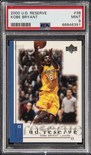 2000-01 Upper Deck Kobe Bryant Reserve #38 card image