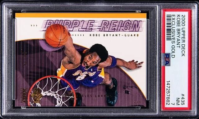2000-01 Upper Deck Kobe Bryant Exclusives Gold #435 card image