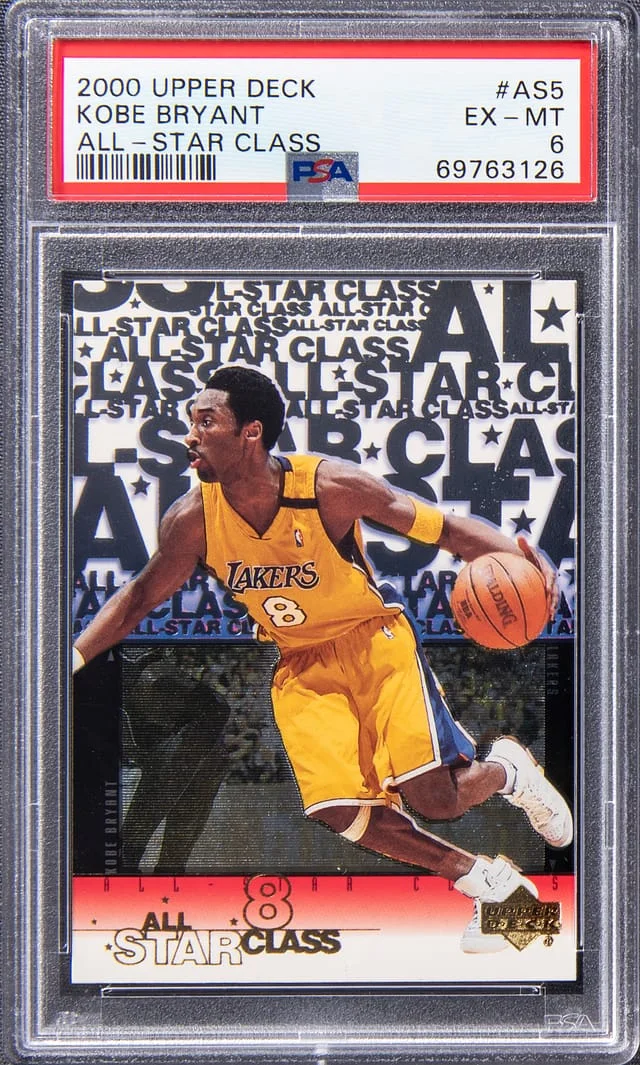 2000-01 Upper Deck Kobe Bryant All-Star Class #AS5 card image