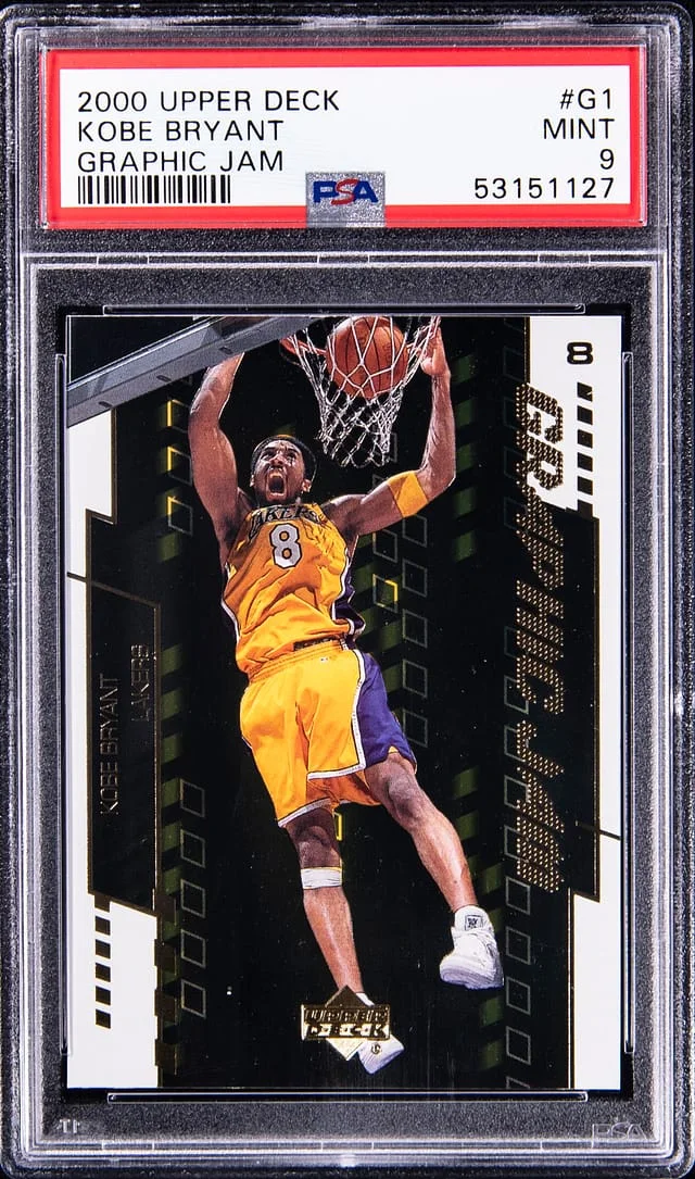 2000-01 Upper Deck Kobe Bryant Graphic Jam #G1 card image