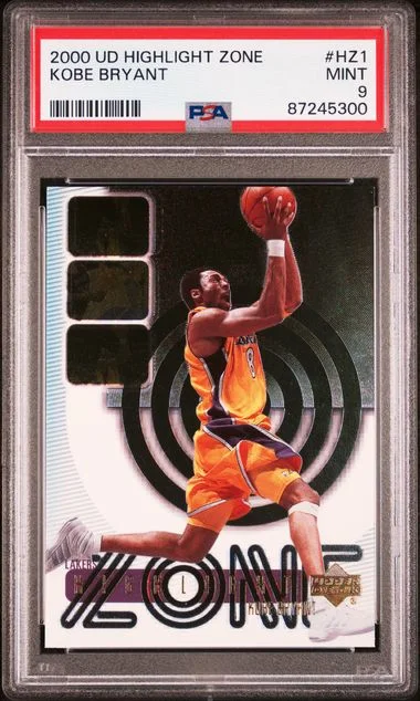 2000-01 Upper Deck Kobe Bryant Highlight Zone #HZ1 card image