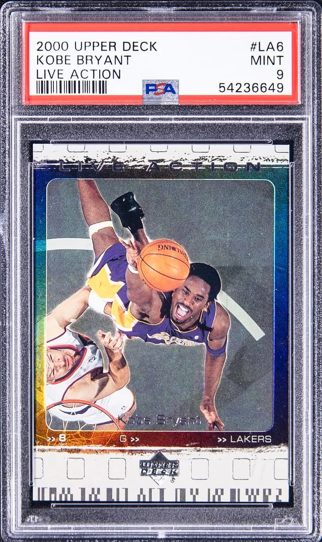 2000-01 Upper Deck Kobe Bryant Live Action # #LA6 card image
