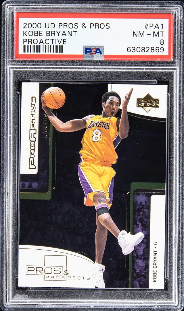 2000-01 Upper Deck Kobe Bryant Pros & Prospects Proactive #PA1 card image