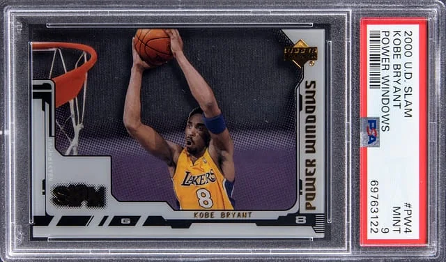2000-01 Upper Deck Kobe Bryant Slam Power Windows #PW4 card image