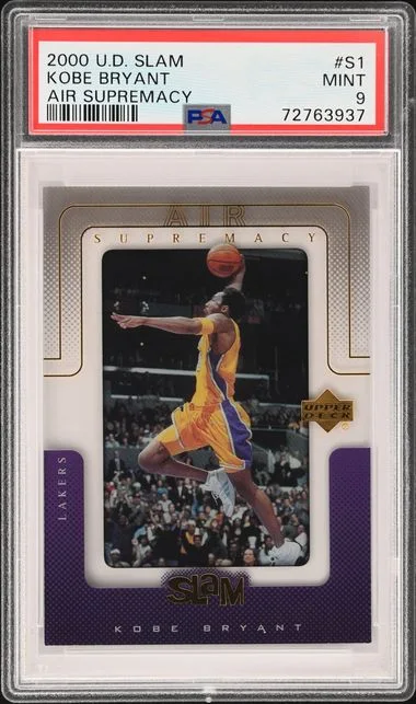 2000-01 Upper Deck Kobe Bryant Slam Air Supremacy #S1 card image