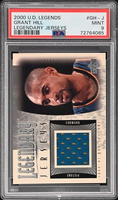 2000-01 Upper Deck Legends Grant Hill Legendary Jerseys #GH-J card image