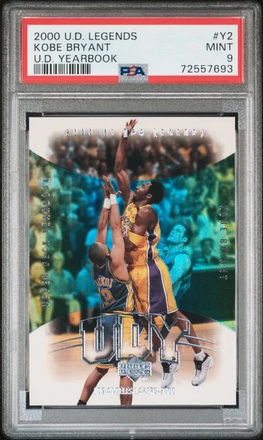 2000-01 Upper Deck Legends Kobe Bryant U.D. Yearbook #Y2 card image