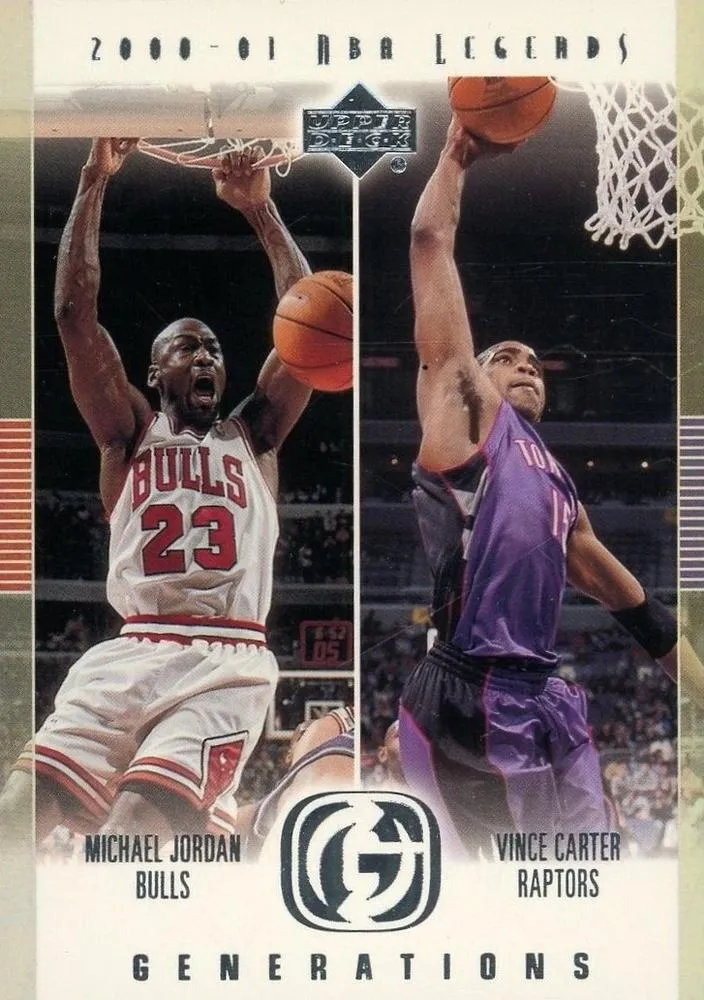 2000-01 Upper Deck Legends Michael Jordan Generations #G9 card image