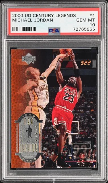 2000-01 Upper Deck Michael Jordan Century Legends #1 card image