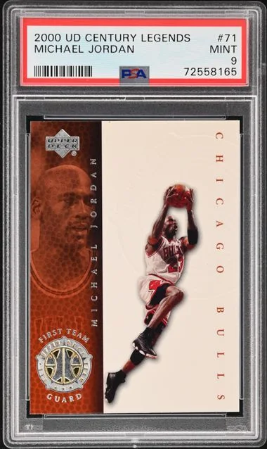 2000-01 Upper Deck Michael Jordan Century Legends #71 card image