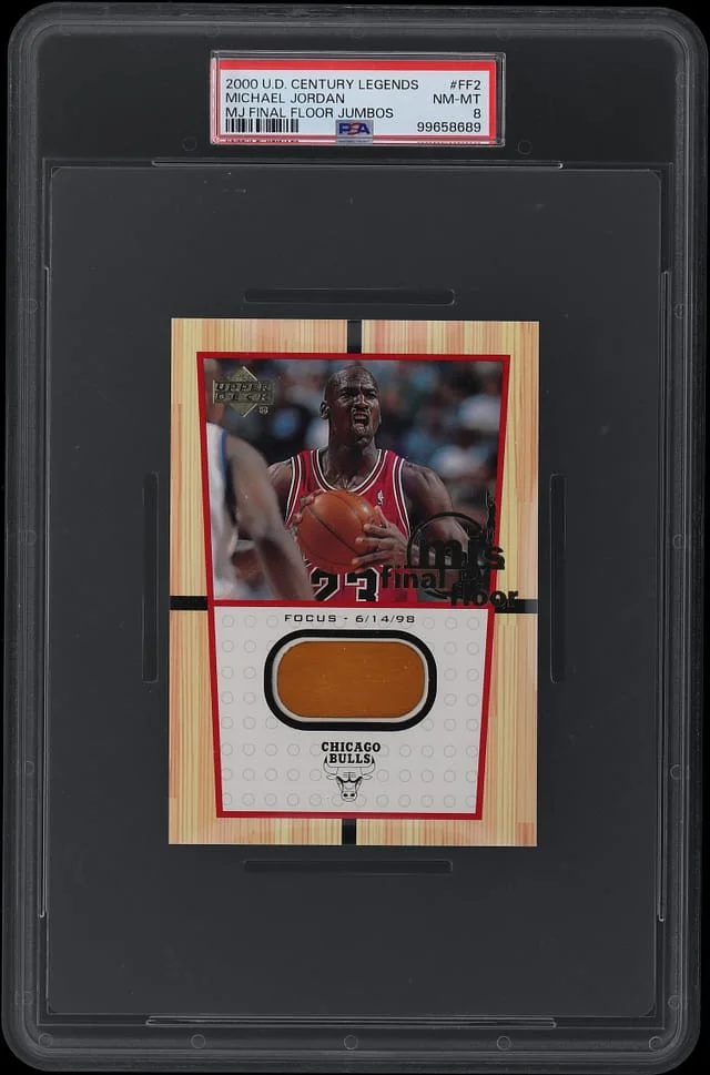 2000-01 Upper Deck Michael Jordan Century Legends MJ Final Floor Jumbo #FF2 card image