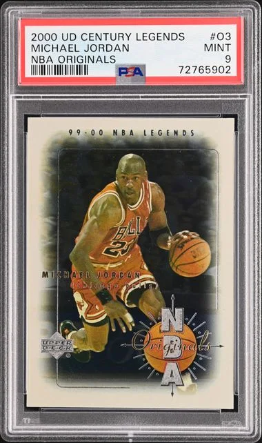2000-01 Upper Deck Michael Jordan Century Legends NBA Originals #O3 card image