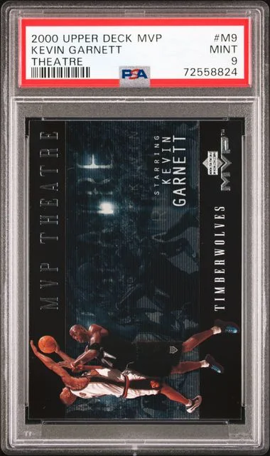 2000-01 Upper Deck MVP Kevin Garnett Theatre #M9 card image