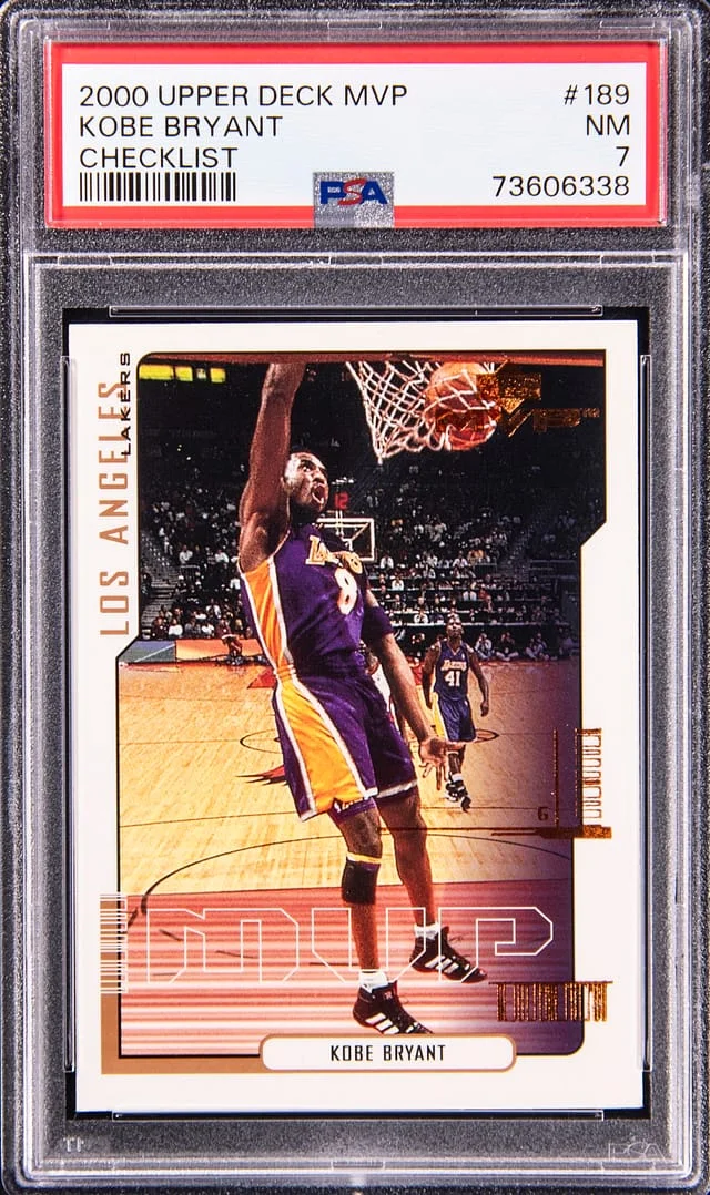 2000-01 Upper Deck MVP Kobe Bryant #189 card image