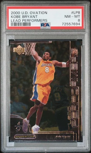 2000-01 Upper Deck Ovation Kobe Bryant Lead Performers #LP8 card image