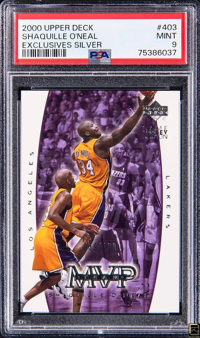 2000-01 Upper Deck Shaquille O'Neal Exclusives Silver #403 card image