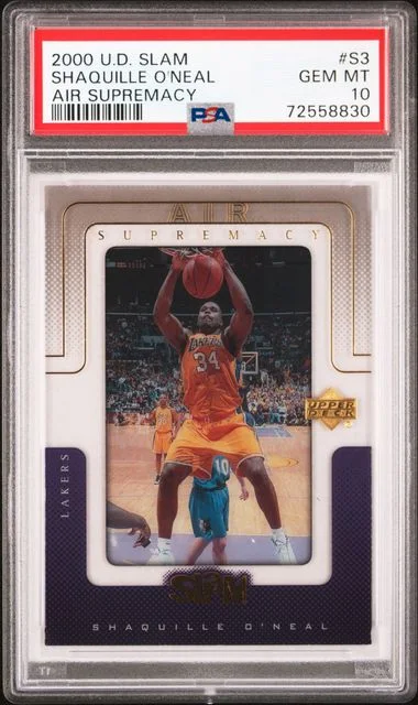 2000-01 Upper Deck Shaquille O'Neal Slam Air Supremacy #S3 card image