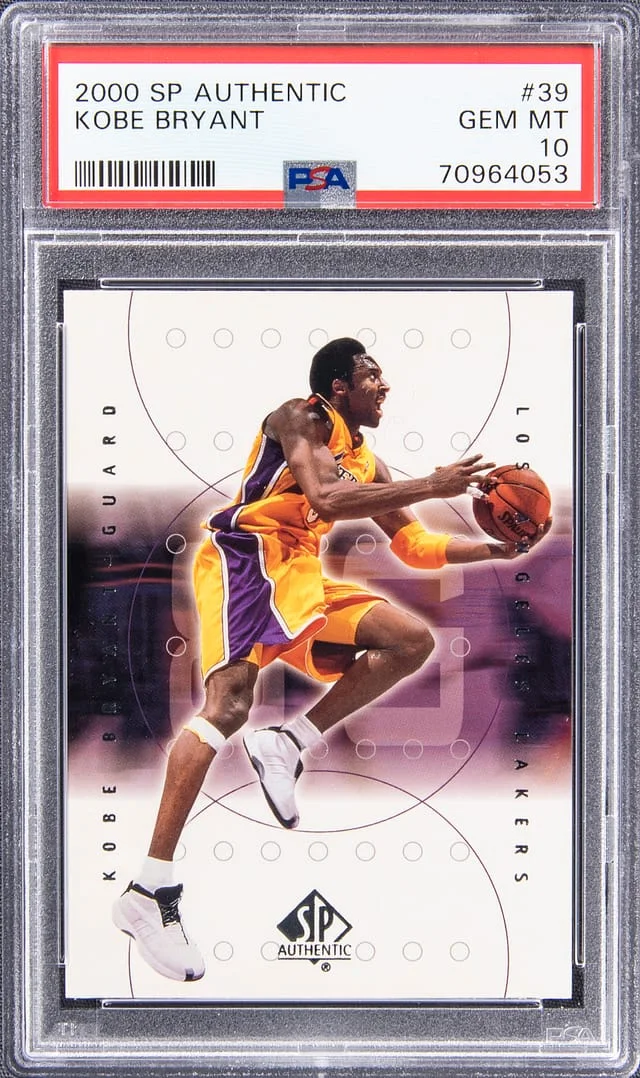 2000-01 Upper Deck SP Authentic Kobe Bryant ‚ #39 card image