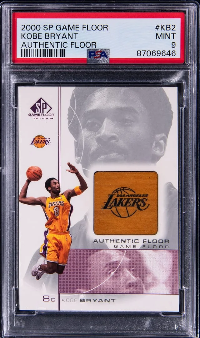 2000-01 Upper Deck SP Authentic Kobe Bryant Game Used Floor Game Floor #KB2 card image