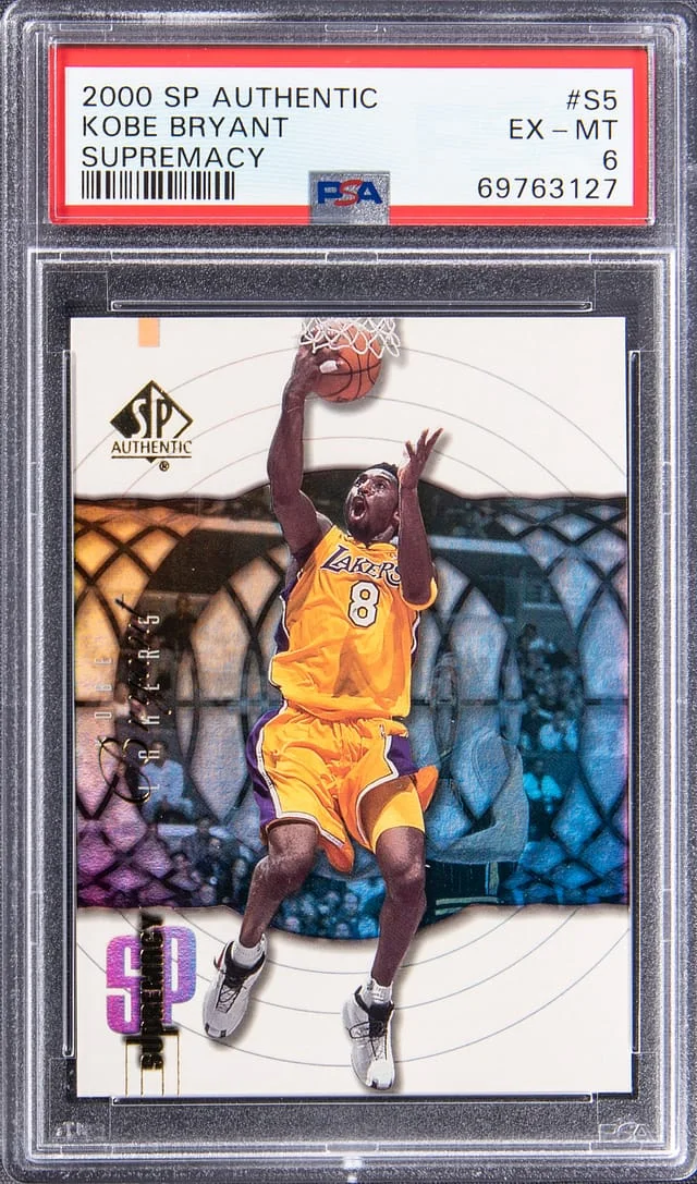 2000-01 Upper Deck SP Authentic Kobe Bryant Supremacy #S5 card image