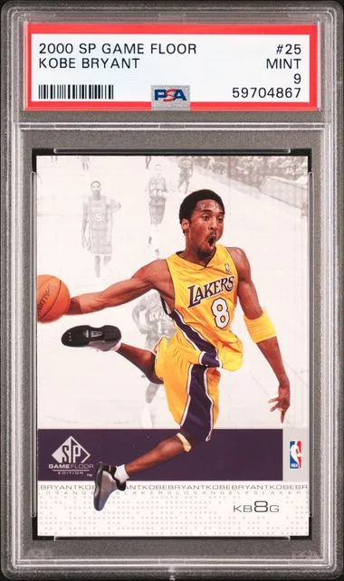 2000-01 Upper Deck SP Kobe Bryant Game Floor #25 card image