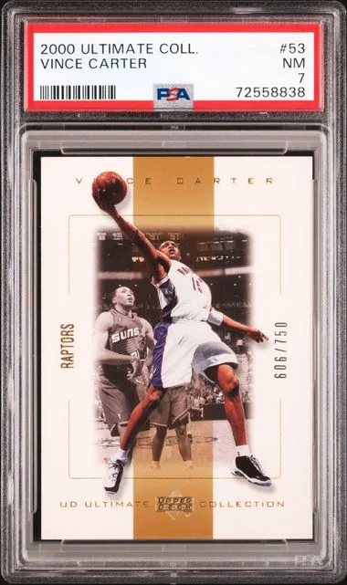 2000-01 Upper Deck Ultimate Collection Vince Carter #53 card image