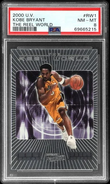 2000-01 Upper Deck Ultimate Victory Kobe Bryant The Reel World #RW1 card image