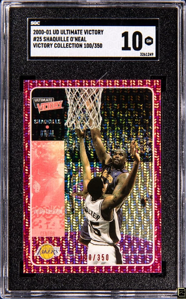 2000-01 Upper Deck Ultimate Victory Shaquille O'Neal Victory Collection #25 card image