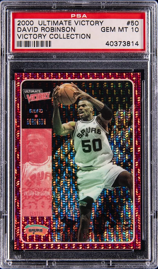 2000-01 Upper Deck Victory David Robinson Collection #50 card image